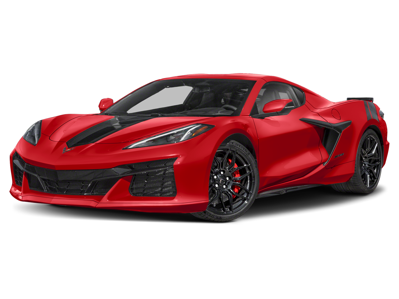 2025 Chevrolet Corvette Z06 1LZ in Hysteria Purple Metallic — front three-quarter view