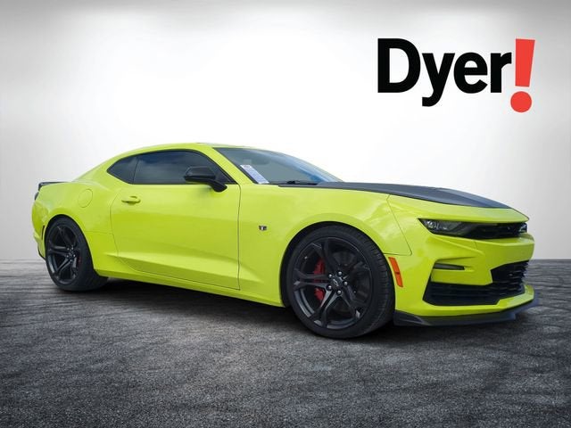 2020 Chevrolet Camaro 1SS in Shock — front three-quarter view