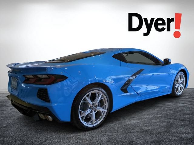 2024 Chevrolet Corvette Stingray — rear three-quarter view