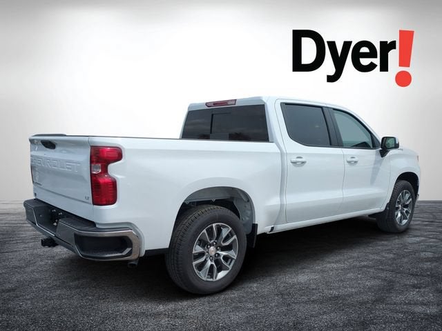 2026 Chevrolet Silverado 1500 — rear three-quarter view