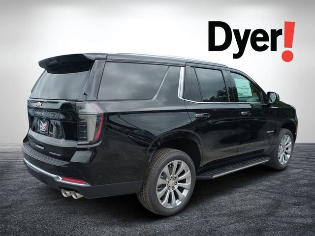 2026 Chevrolet Tahoe — rear three-quarter view