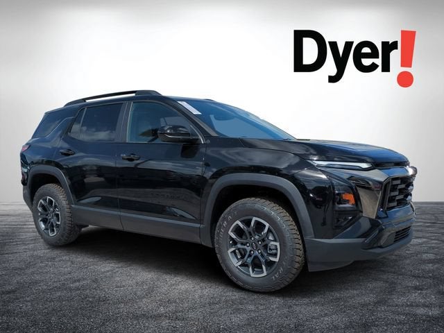 2026 Chevrolet Equinox ACTIV in Mosaic Black Metallic — front three-quarter view