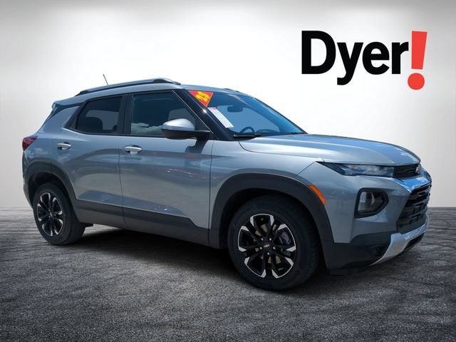 2023 Chevrolet Trailblazer LT in Sterling Gray Metallic — front three-quarter view