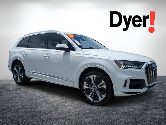 2022 Audi Q7 Premium Plus in Other — front three-quarter view