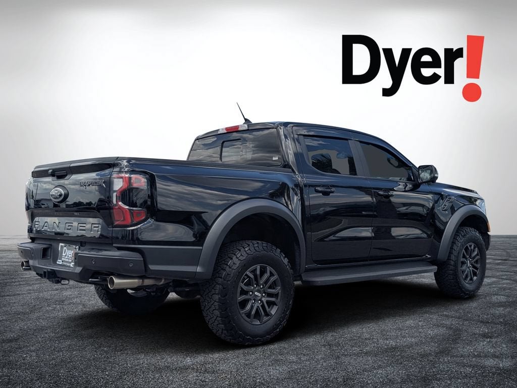 2024 Ford Ranger — rear three-quarter view
