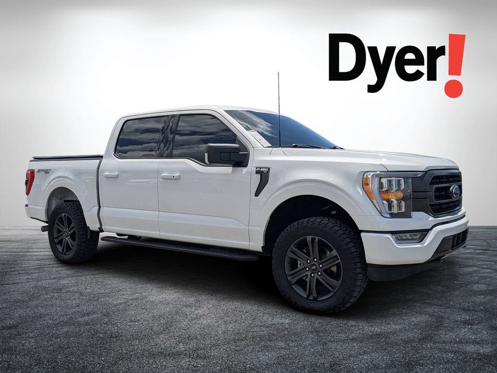 2022 Ford F-150 XL in White — front three-quarter view
