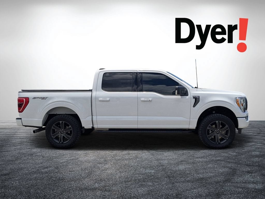 2022 Ford F-150 — side profile view