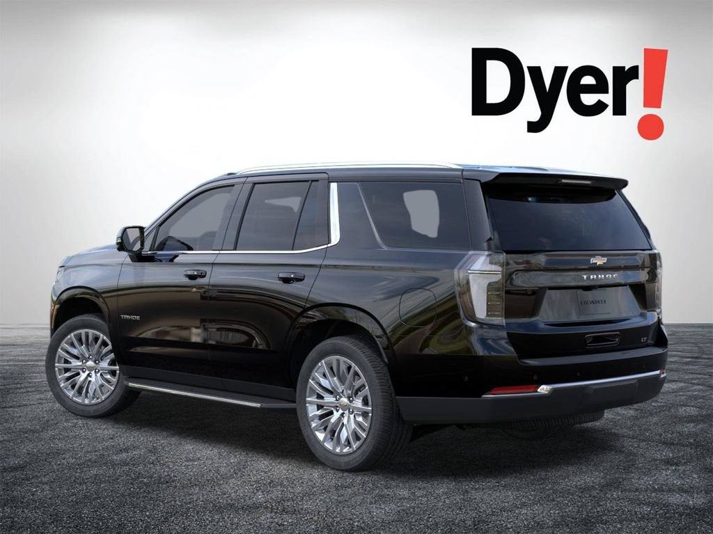 2026 Chevrolet Tahoe — rear three-quarter view