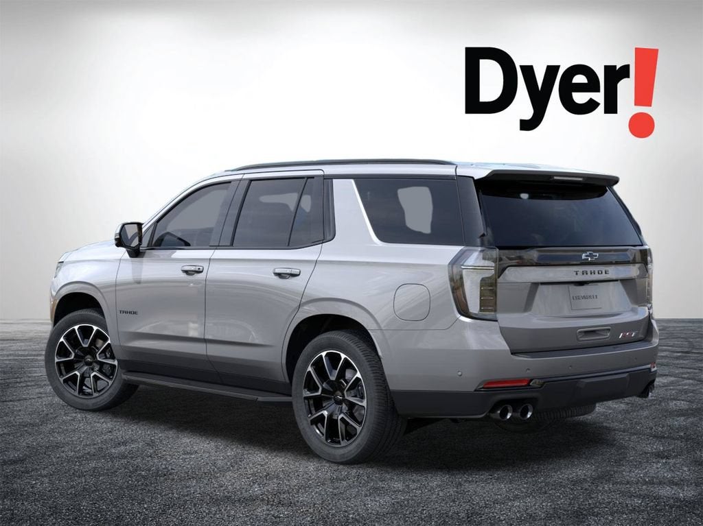 2026 Chevrolet Tahoe — rear three-quarter view