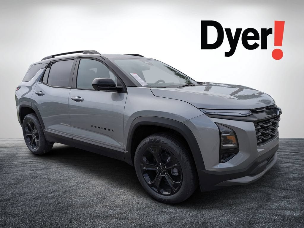 2026 Chevrolet Equinox LT in Sterling Gray Metallic — front three-quarter view