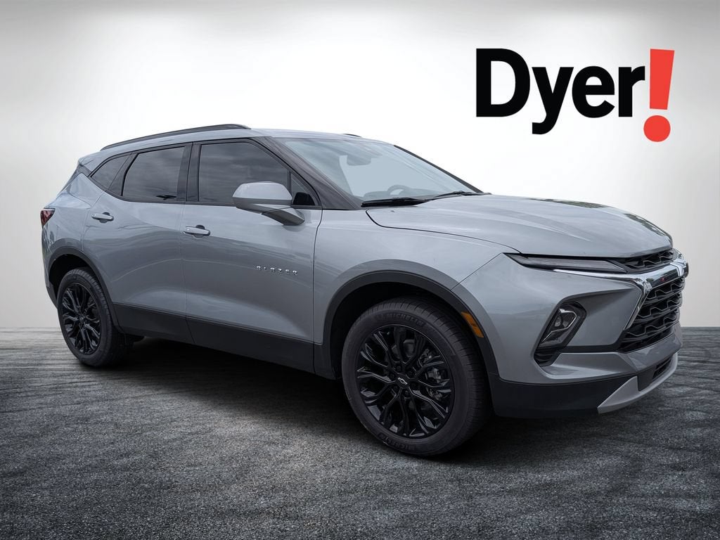 2026 Chevrolet Blazer 2LT in Sterling Gray Metallic — front three-quarter view