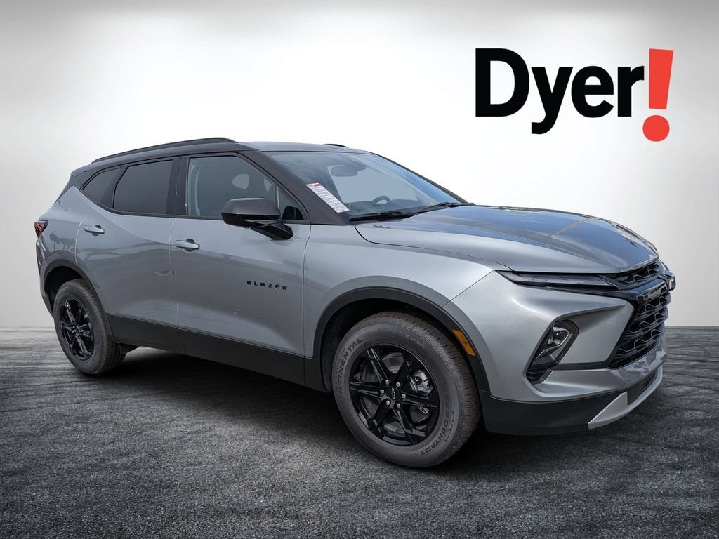 2026 Chevrolet Blazer 2LT in Sterling Gray Metallic — front three-quarter view