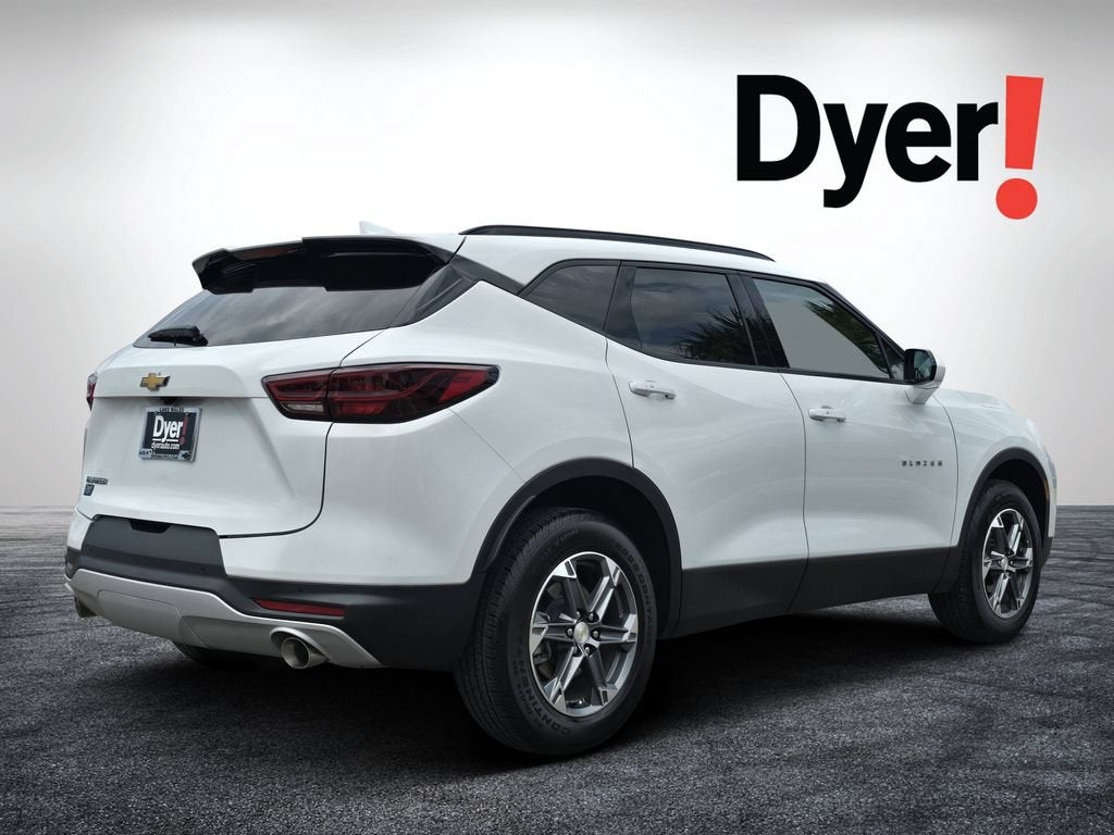 2024 Chevrolet Blazer — rear three-quarter view