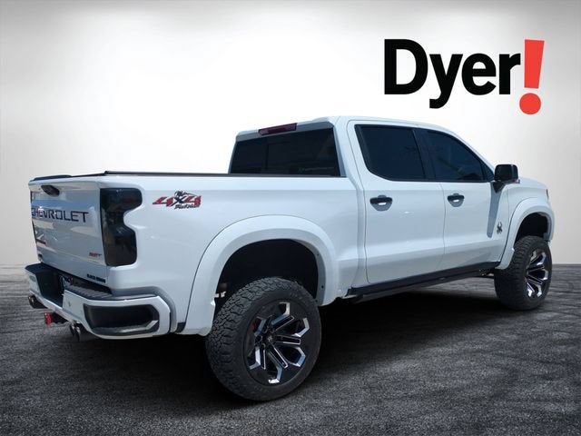 2024 Chevrolet Silverado 1500 — rear three-quarter view
