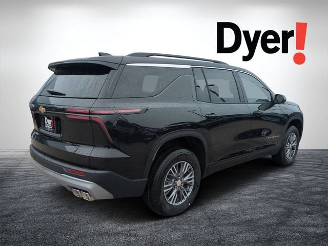 2026 Chevrolet Traverse — rear three-quarter view