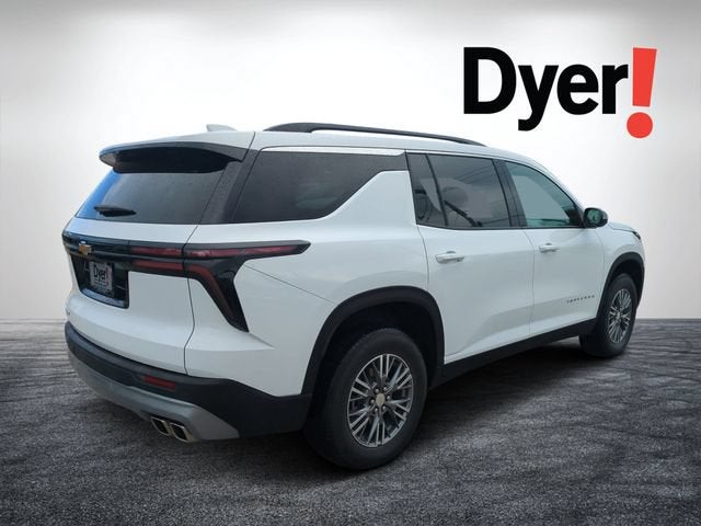2025 Chevrolet Traverse — rear three-quarter view
