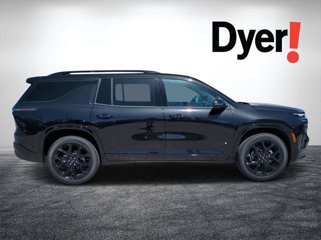 2026 Chevrolet Traverse — rear three-quarter view
