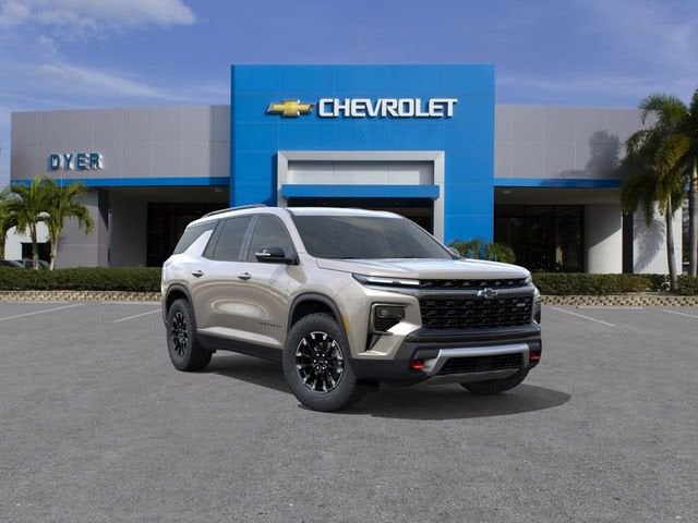 2026 Chevrolet Traverse Z71 in Sandstone Gray — front three-quarter view