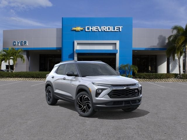 2026 Chevrolet Trailblazer RS in Sterling Gray Metallic — front three-quarter view