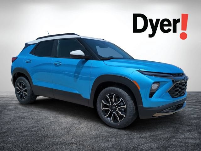 2026 Chevrolet Trailblazer ACTIV in Marina Blue Metallic — front three-quarter view