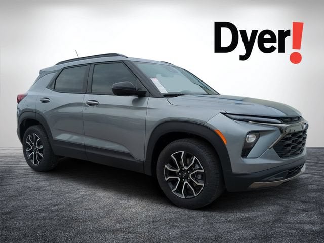 2026 Chevrolet Trailblazer ACTIV in Sterling Gray Metallic — front three-quarter view