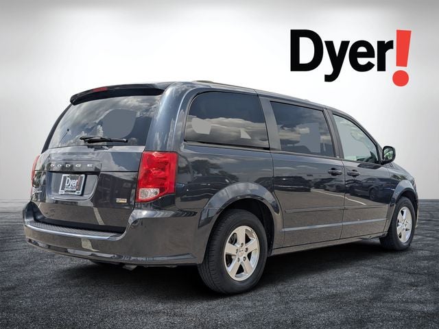 2013 Dodge Grand Caravan — rear three-quarter view