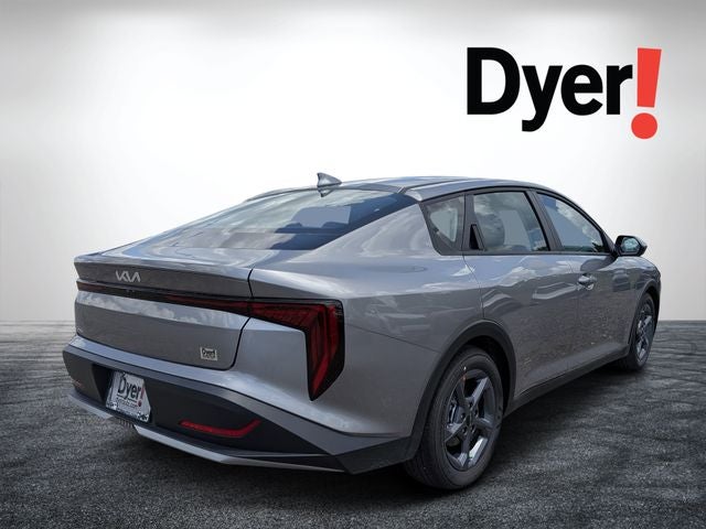 2026 Kia K4 — rear three-quarter view