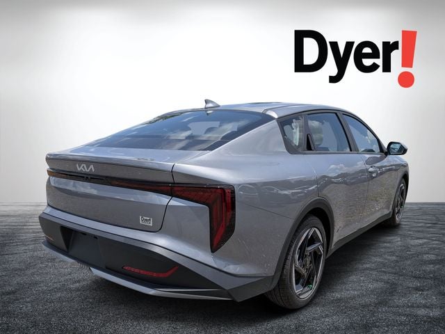 2026 Kia K4 — rear three-quarter view