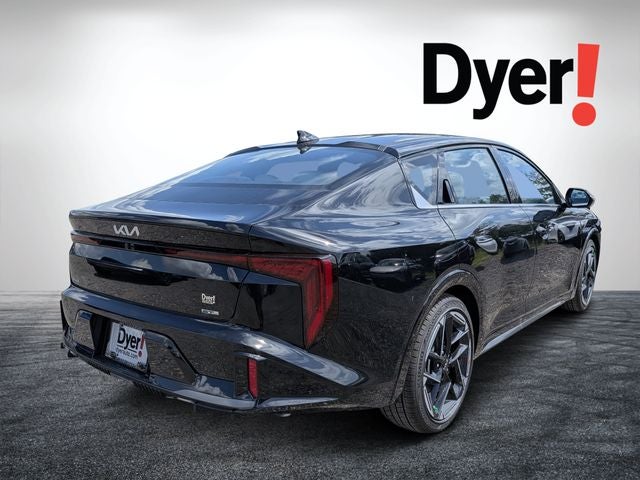 2026 Kia K4 — rear three-quarter view