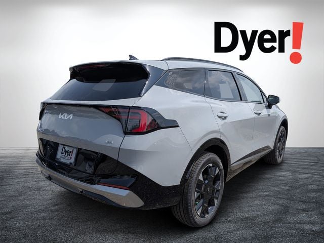 2026 Kia Sportage — rear three-quarter view