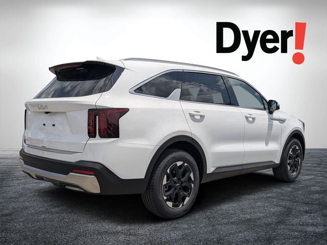 2026 Kia Sorento — rear three-quarter view