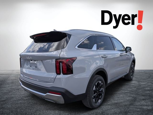 2026 Kia Sorento — rear three-quarter view