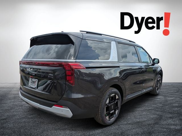 2026 Kia Carnival — rear three-quarter view