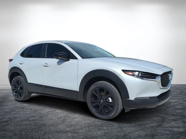 2026 Mazda Mazda CX-30 2.5 S Select Sport AWD in Ceramic Metallic — front three-quarter view