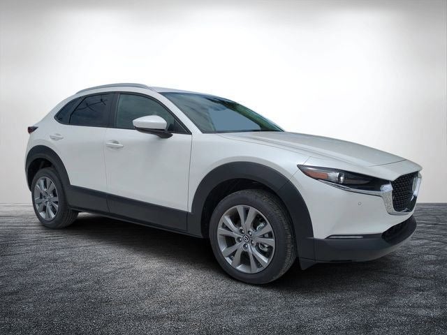 2026 Mazda Mazda CX-30 2.5 S Preferred AWD in Snowflake White Pearl — front three-quarter view