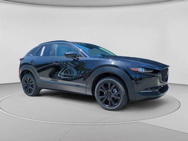 2026 Mazda Mazda CX-30 2.5 S Aire Edition in Jet Black Mica — front three-quarter view