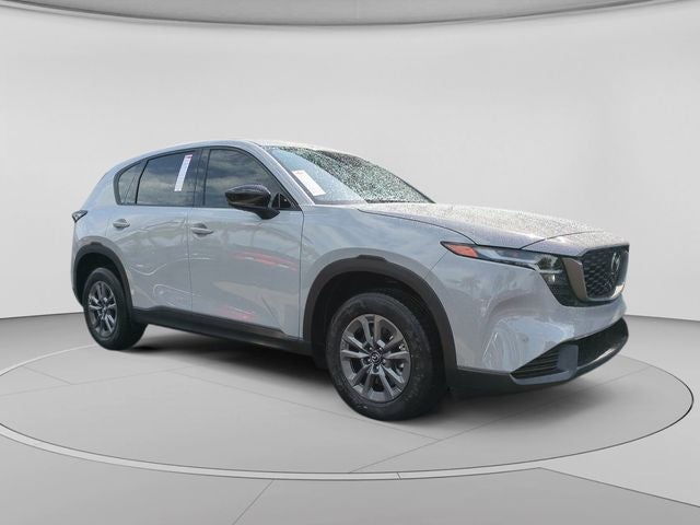 2026 Mazda Mazda CX-5 2.5 S Select AWD in Aero Gray Metallic — front three-quarter view