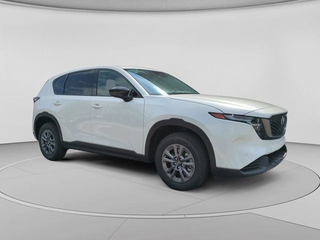 2026 Mazda Mazda CX-5 2.5 S Select AWD in Rhodium White Metallic — front three-quarter view