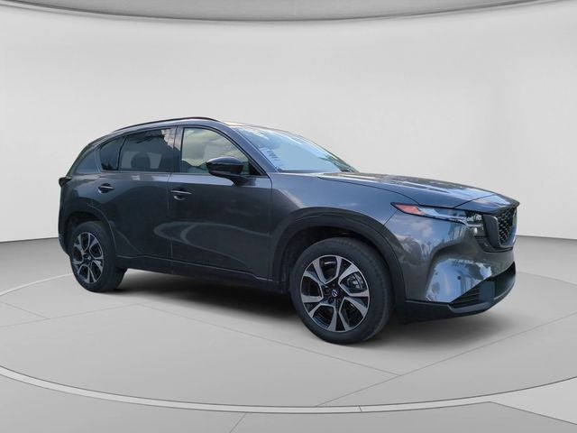 2026 Mazda Mazda CX-5 2.5 S Preferred AWD in Machine Gray Metallic — front three-quarter view