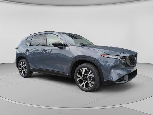 2026 Mazda Mazda CX-5 2.5 S Preferred AWD in Polymetal Gray Metallic — front three-quarter view