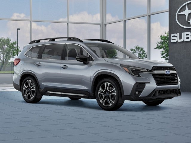 2026 Subaru ASCENT Limited 7-Passenger in Ice Silver Metallic — front three-quarter view