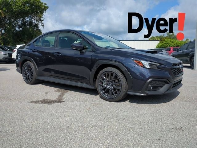 2026 Subaru WRX Premium in Galaxy Purple Pearl — front three-quarter view