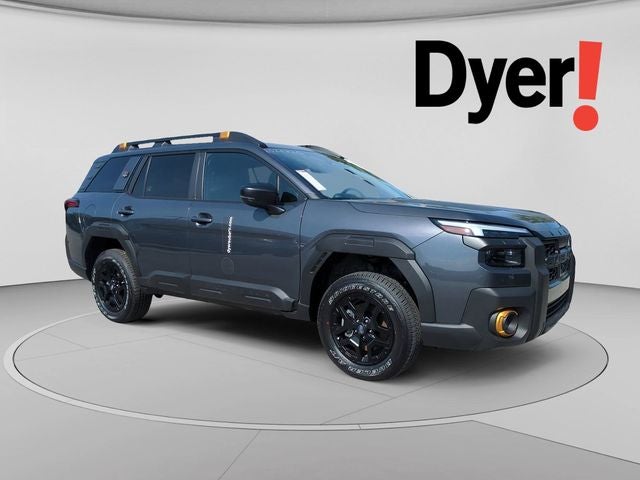 2026 Subaru OUTBACK Wilderness in Magnetite Gray Metallic — front three-quarter view